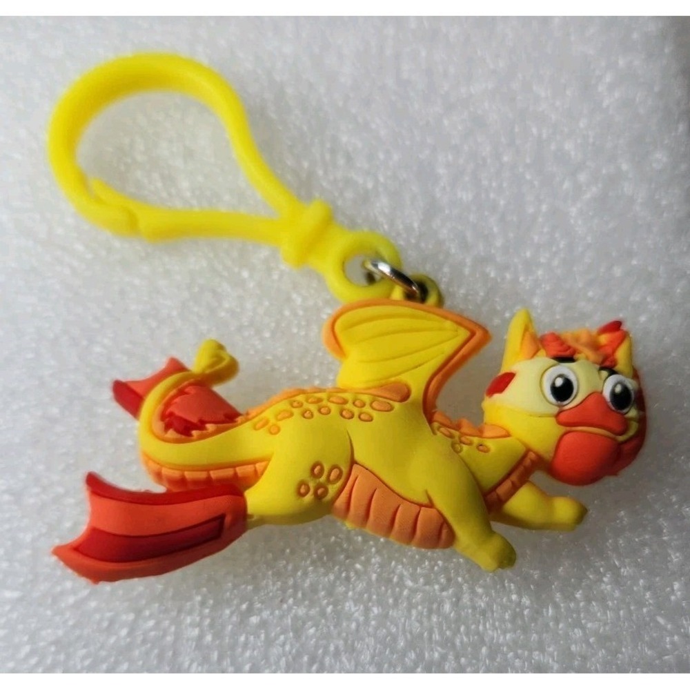 Kids American Heart Association Keychain Bag Charm Hydro Yellow Dragon Challenge
